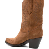Golden Goose '70 Wish Star Low Leather Boots - Leather Brown