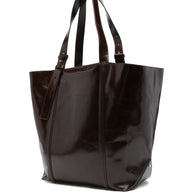 Golden Goose 24.7 Leather Handbag - Brown