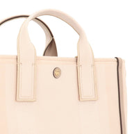 Chloé Carry Canvas Tote Bag Beige