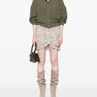 Iro Pabli Cotton Jacket Green