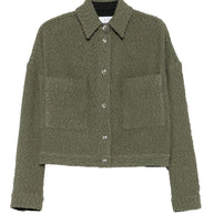 Iro Pabli Cotton Jacket Green