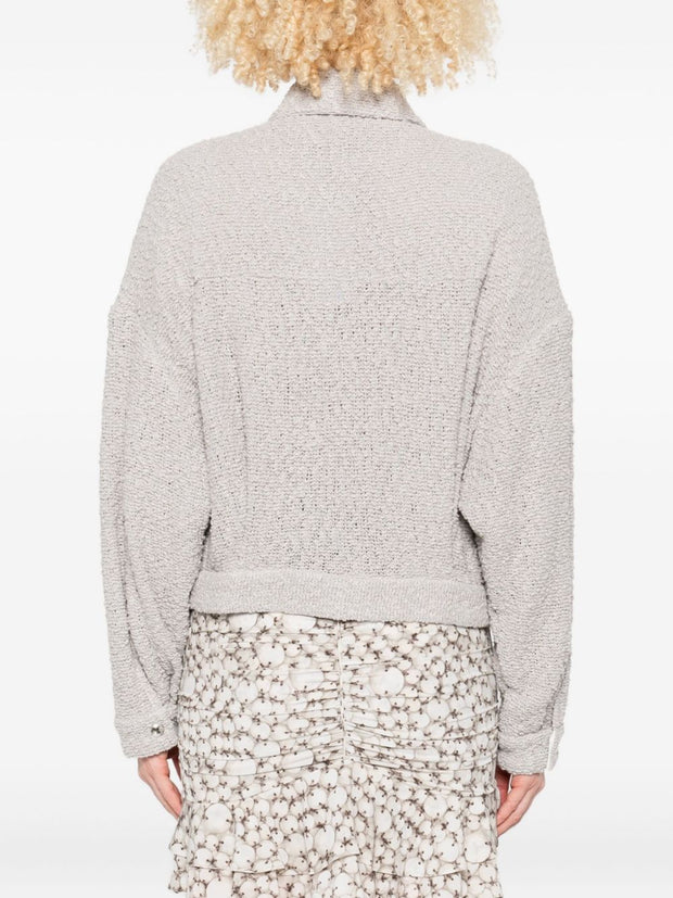 Iro Pabli Cotton Jacket Grey