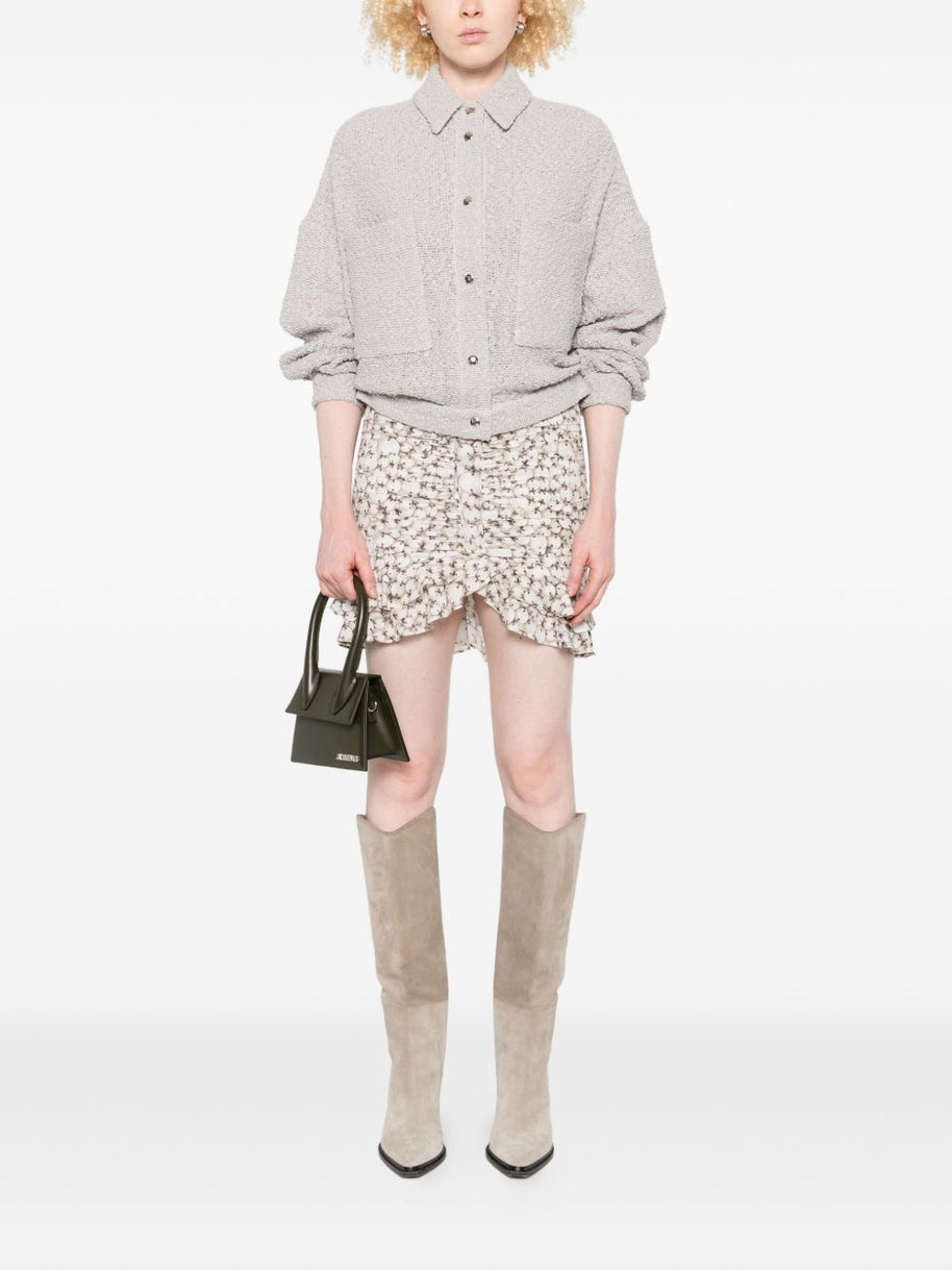Iro Pabli Cotton Jacket Grey