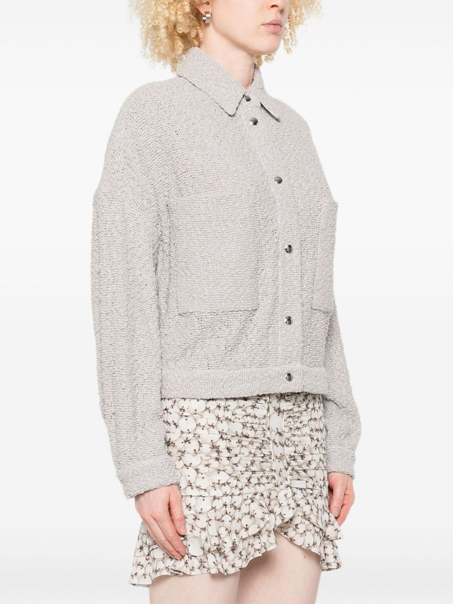 Iro Pabli Cotton Jacket Grey