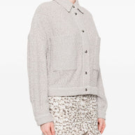 Iro Pabli Cotton Jacket Grey