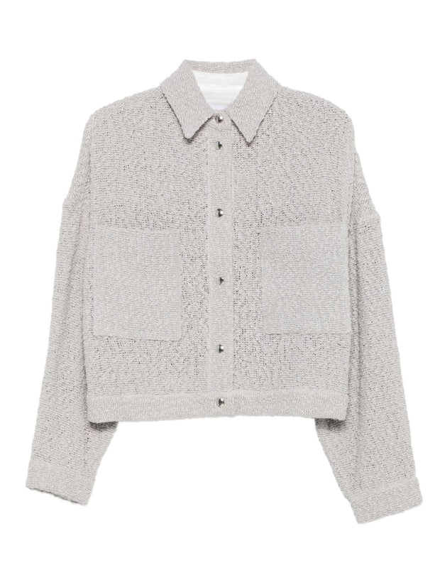Iro Pabli Cotton Jacket Grey