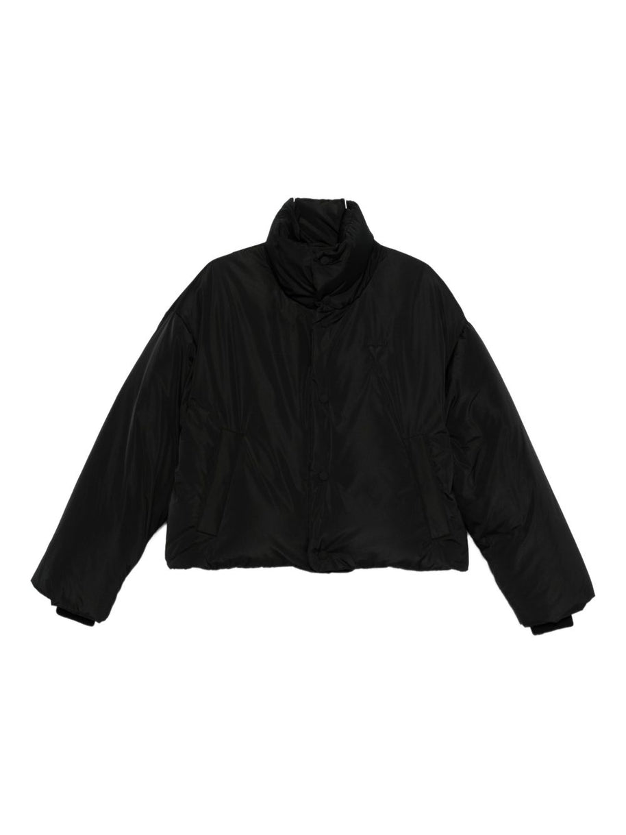 Ami Paris Puffer Coat - Black