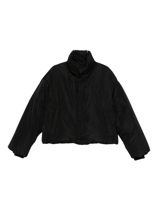Ami Paris Puffer Coat - Black