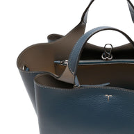 Tod's Mini Leather Shopping Bag -Green