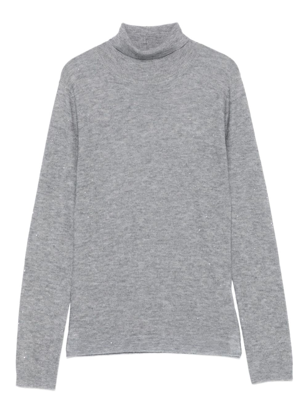 Fabiana Filippi Wool Turtle-neck Sweater - Grey