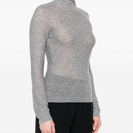Fabiana Filippi Wool Turtle-neck Sweater - Grey
