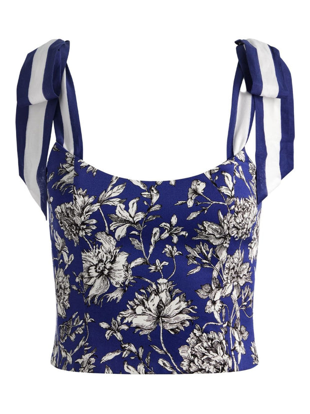 Alice + Olivia Blanca Top - Blue
