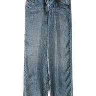 Pierre Louis Mascia Denim Print Silk Trousers