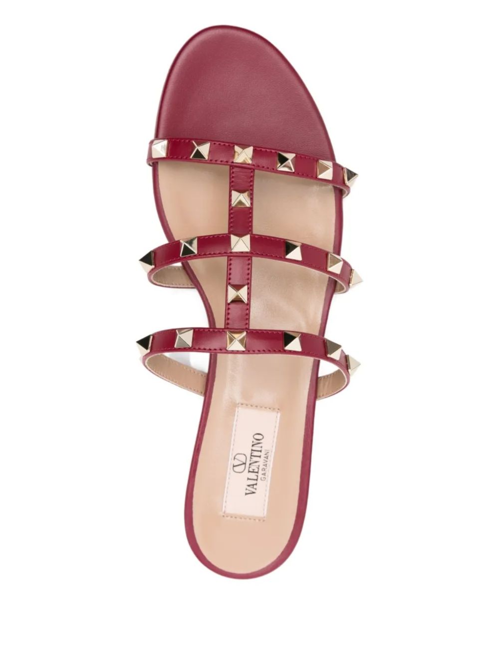 Valentino Garavani Rockstud Three-strap Sandals