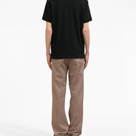 Ami Paris Ami De Coeur Cotton Polo Shirt Black
