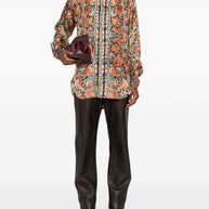 Pierre Louis Mascia Printed Silk Shirt - MultiColour