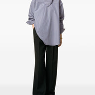 Ami Paris Bandana Cotton Shirt - Clear Blue