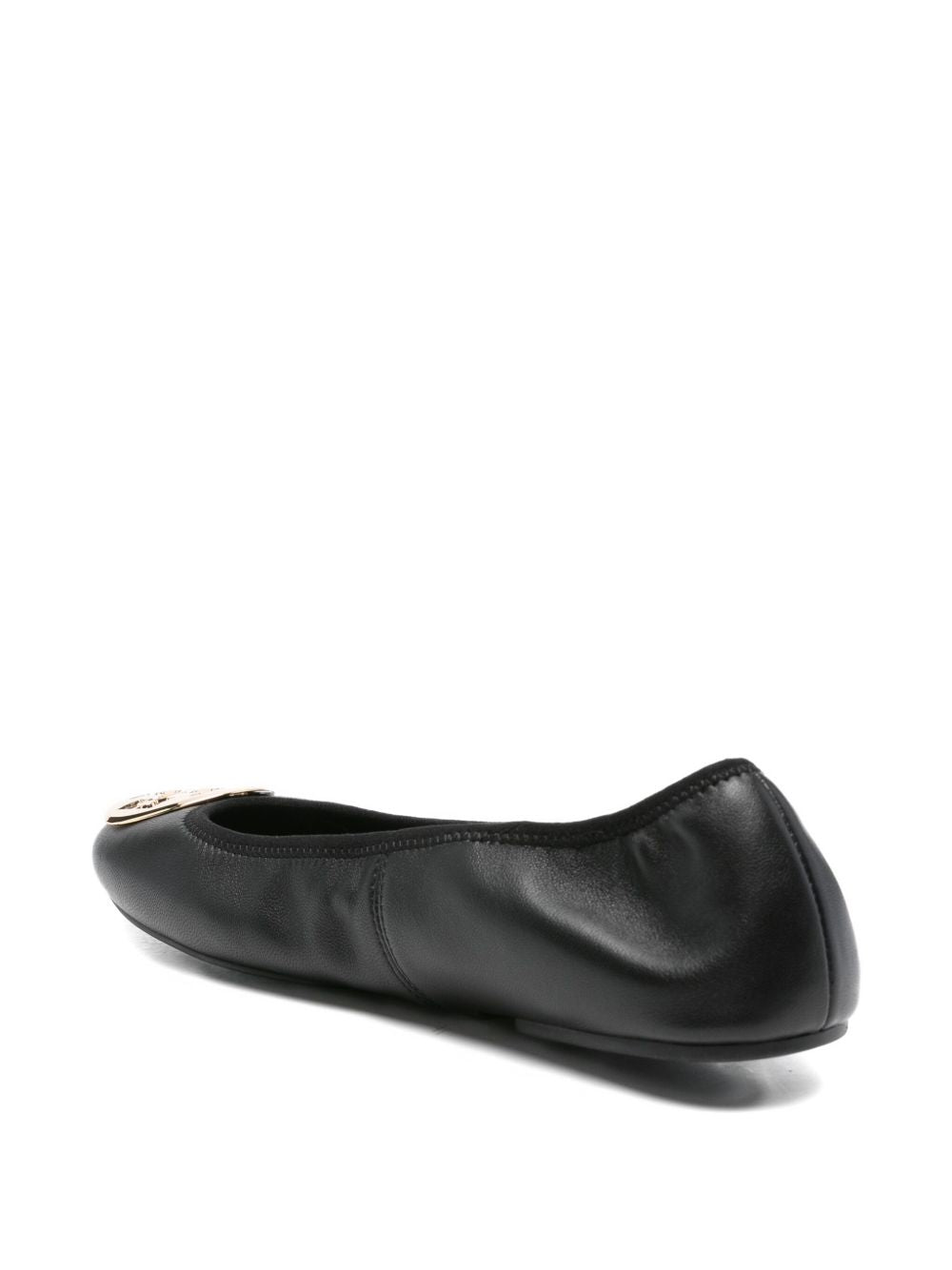 Tory Burch Minnie Travel Flats - Black