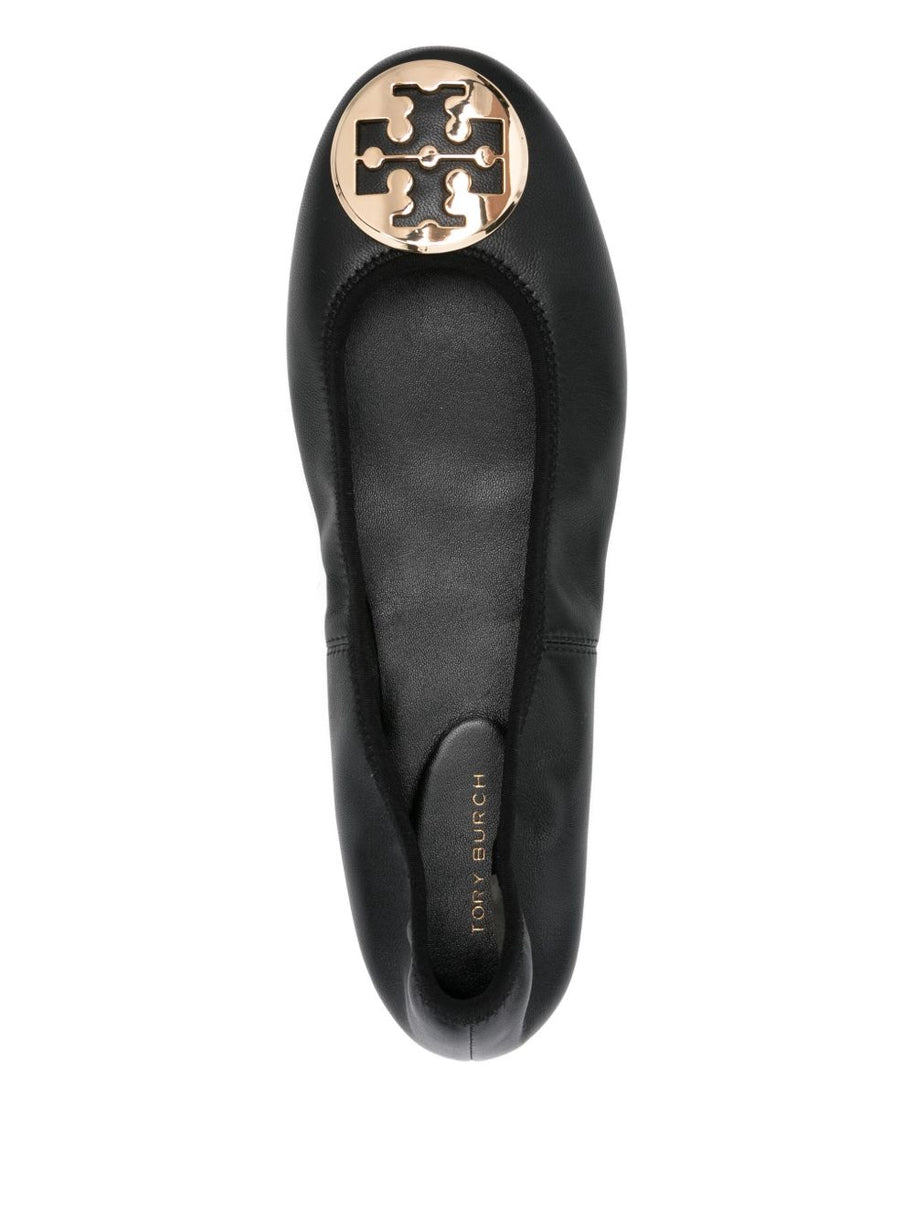 Tory Burch Minnie Travel Flats - Black