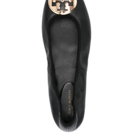 Tory Burch Minnie Travel Flats - Black