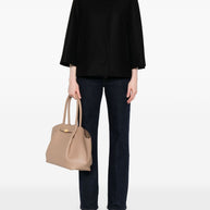 Fay Wool Cape Jacket - Black