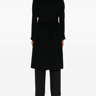 Tagliatore Wool Double-breasted Coat Black