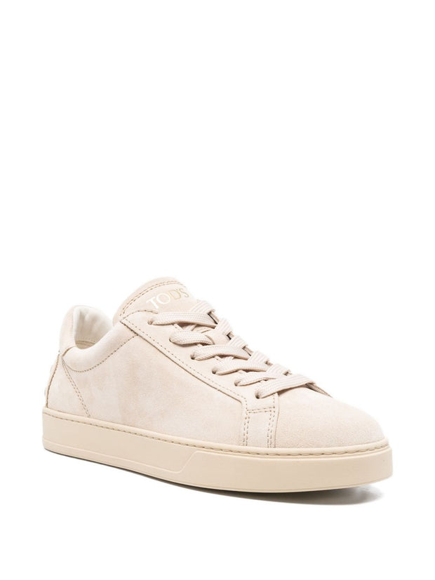 Tod's Leather Sneakers - Beige