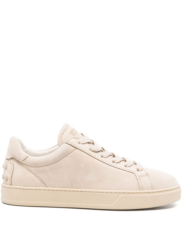 Tod's Leather Sneakers - Beige