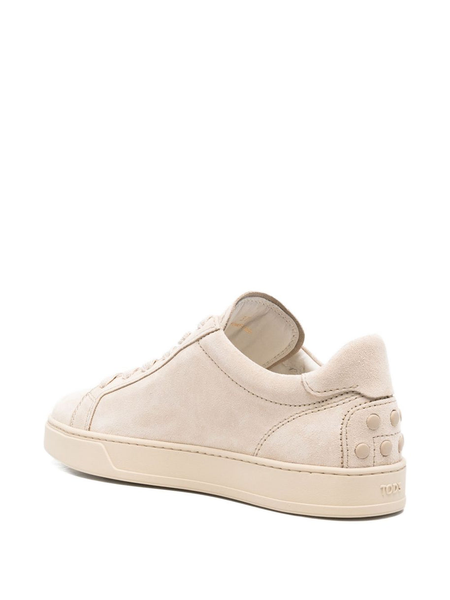 Tod's Leather Sneakers - Beige