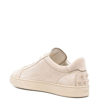 Tod's Leather Sneakers - Beige