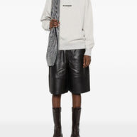 JIL SANDER PLUS Embroidered Logo Sweatshirt