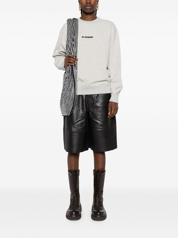 JIL SANDER PLUS Embroidered Logo Sweatshirt