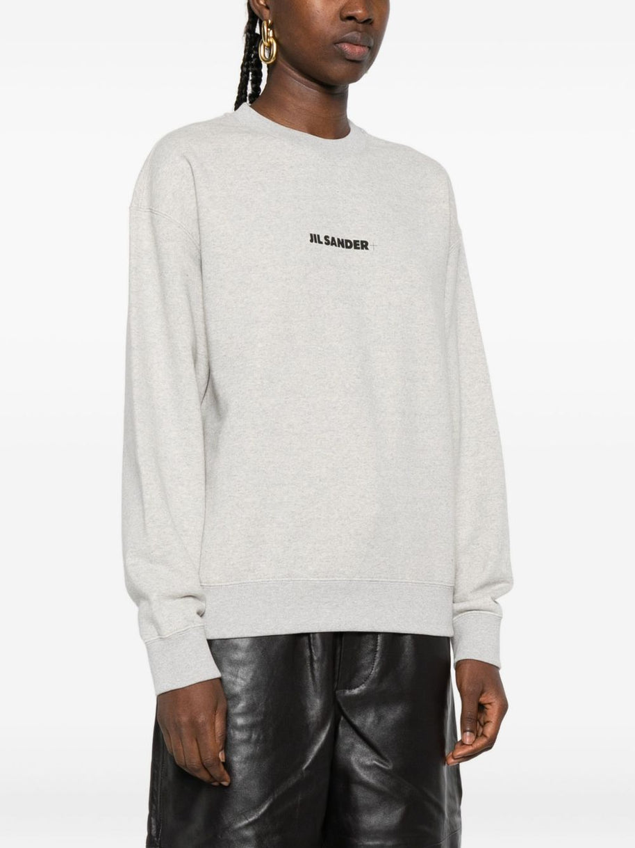 JIL SANDER PLUS Embroidered Logo Sweatshirt