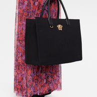 Versace La Medusa Large Tote Bag - Black