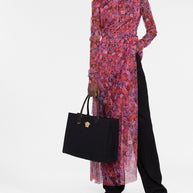 Versace La Medusa Large Tote Bag - Black