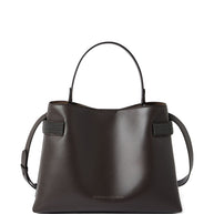 Brunello Cucinelli Essence Leather Handbag - Brown
