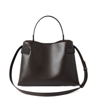 Brunello Cucinelli Essence Leather Handbag - Brown