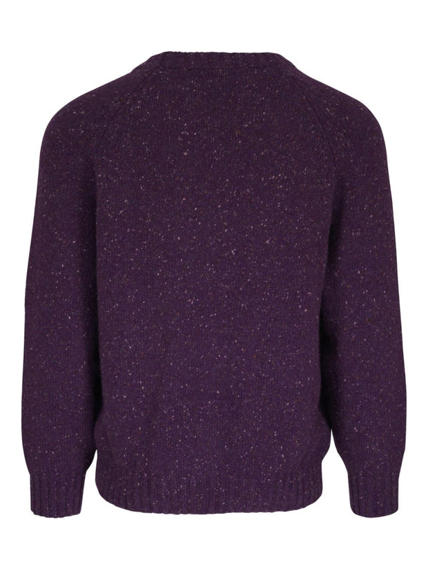 Brunello Cucinelli Flecked Sweater - Purple