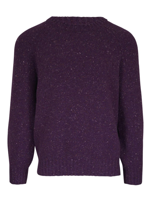 Brunello Cucinelli Flecked Sweater - Purple