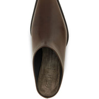 Brunello Cucinelli Leather Mules - Brown