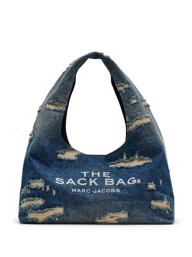 Marc Jacobs  The Sack Printed Cotton Tote - Blue