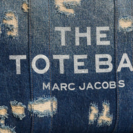 Marc Jacobs The Medium Tote Cotton Tote Bag - Blue