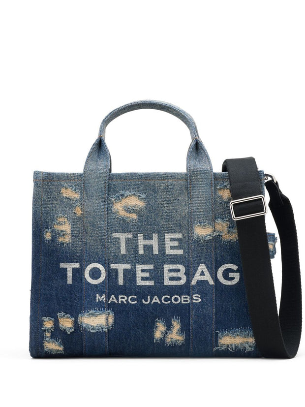 Marc Jacobs The Medium Tote Cotton Tote Bag - Blue
