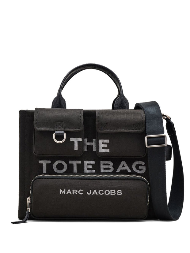 Marc Jacobs The Medium Tote Cotton Tote - Black
