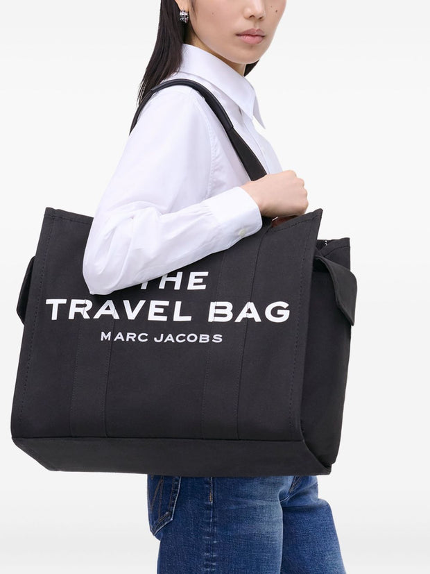 Marc Jacobs The Travel Cotton Tote Bag - Black