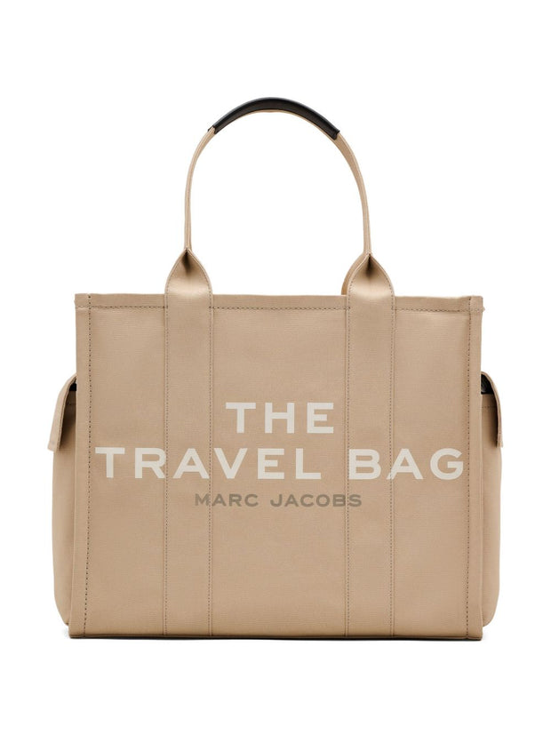 Marc Jacobs The Travel Tote Cotton Handbag - Beige