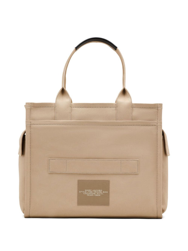 Marc Jacobs The Travel Tote Cotton Handbag - Beige