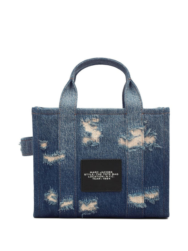 Marc Jacobs The Small Tote Cotton Tote - Blue