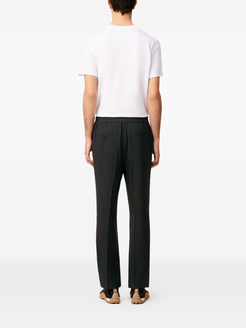 Ami Paris Wool Trousers - Grey