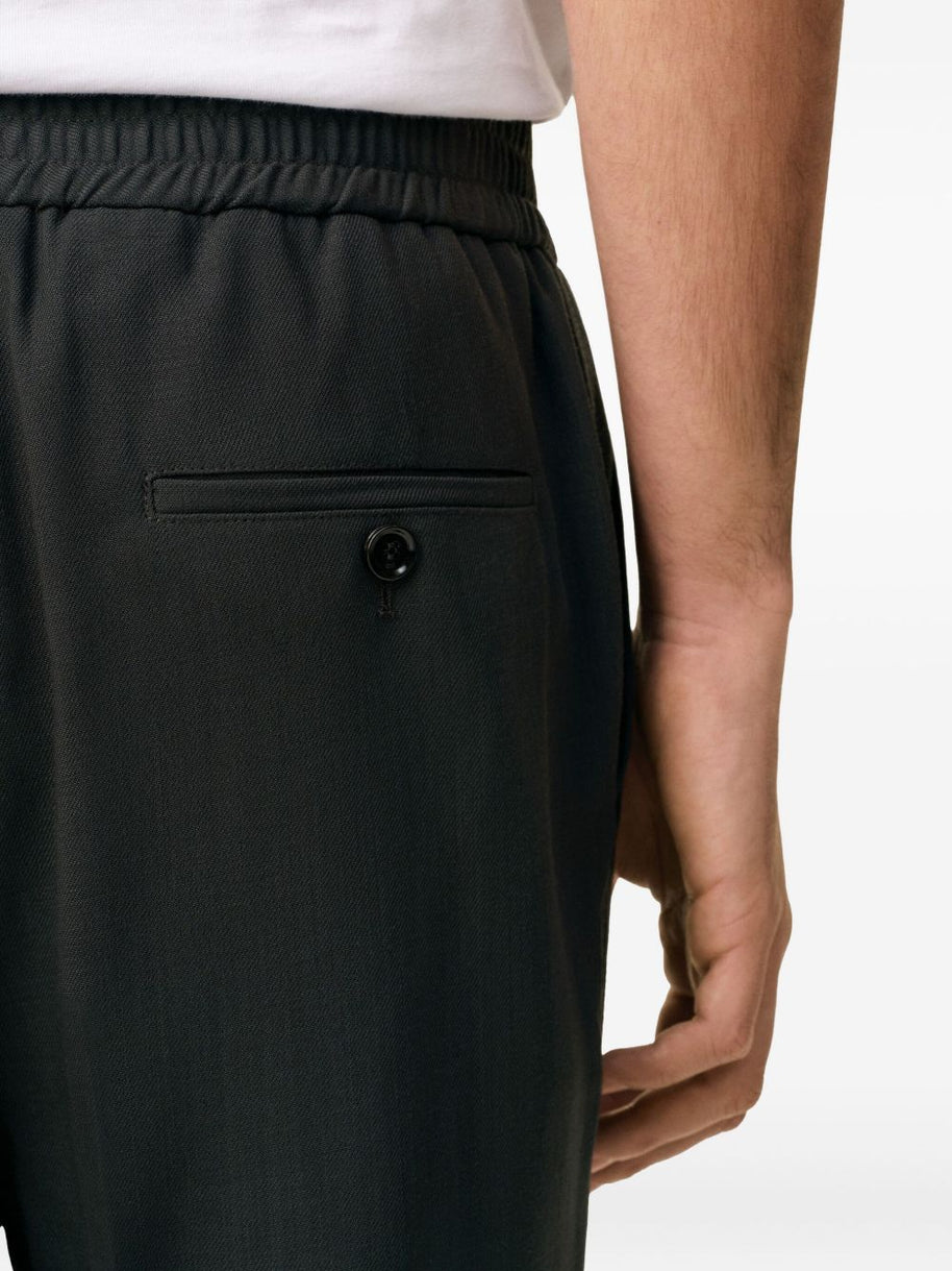Ami Paris Wool Trousers - Grey